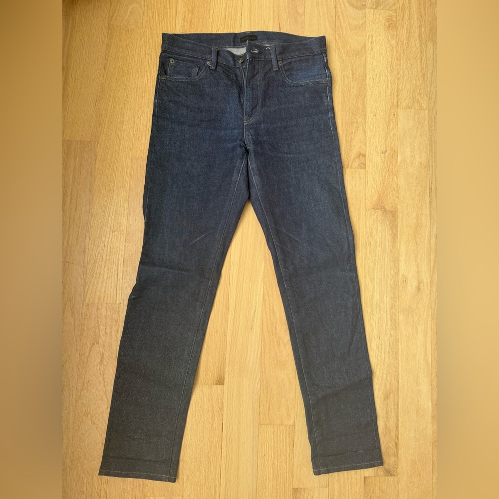 Uniqlo Men's Dark Blue Slim Jeans